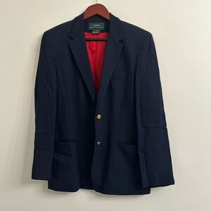 Lauren Ralph Lauren vintage navy and red blazer sz 12